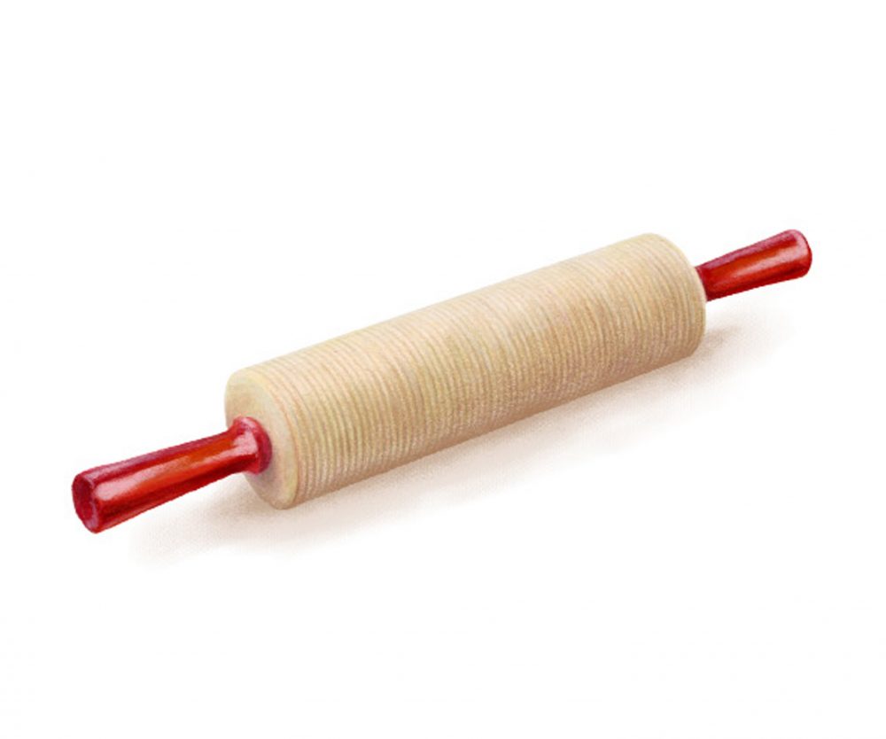 Illustration i45 Lefse Rolling Pin