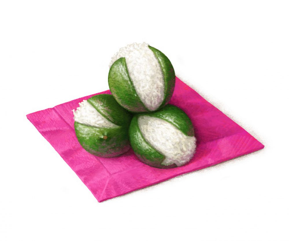 Illustration i46 Limones Rellenos de Coco