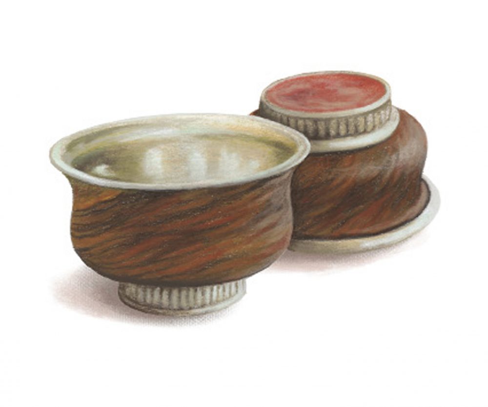 Illustration i47 Tibetan Tea Bowls