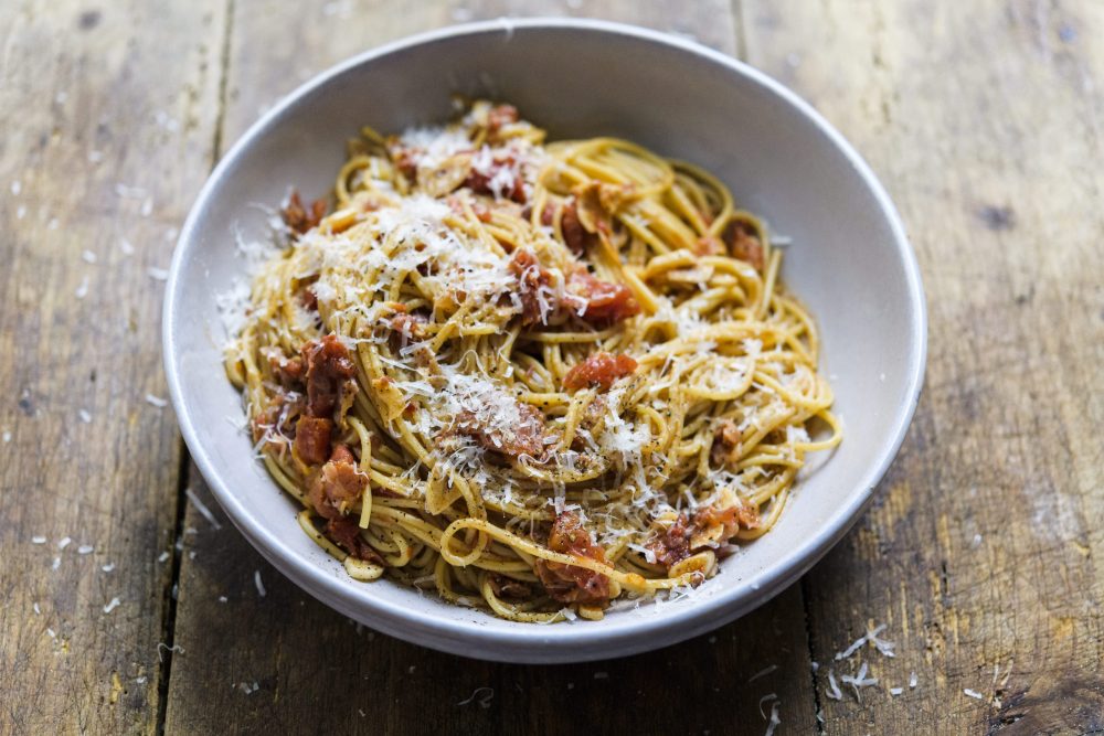 Italian Pasta all'Amatriciana