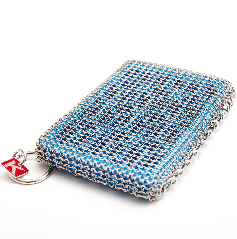 Knapp Made Chainmail Combo Scrubber Blue Texture 1