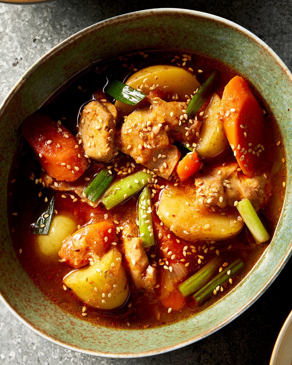 Korean Chicken Vegetable Stew Dakdoritang IG