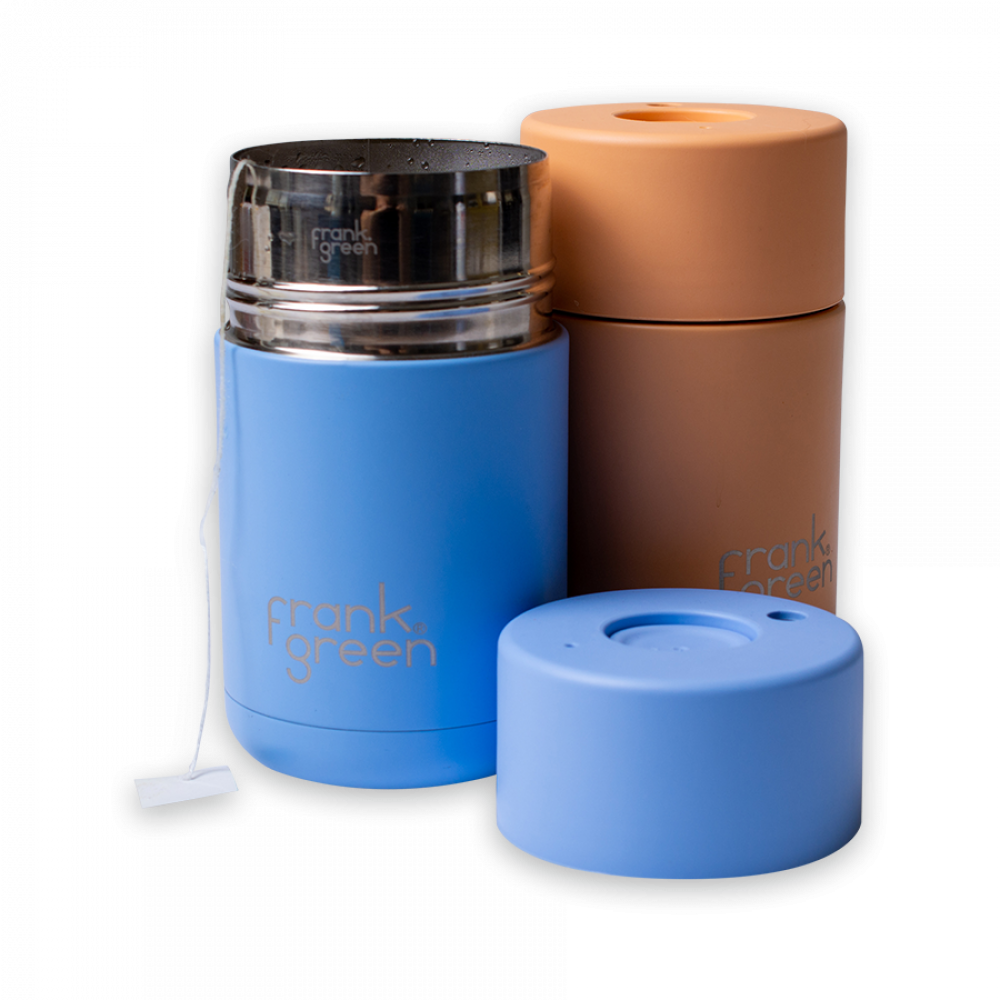 Spillproof travel mugs: a chic way to carry your cuppa.