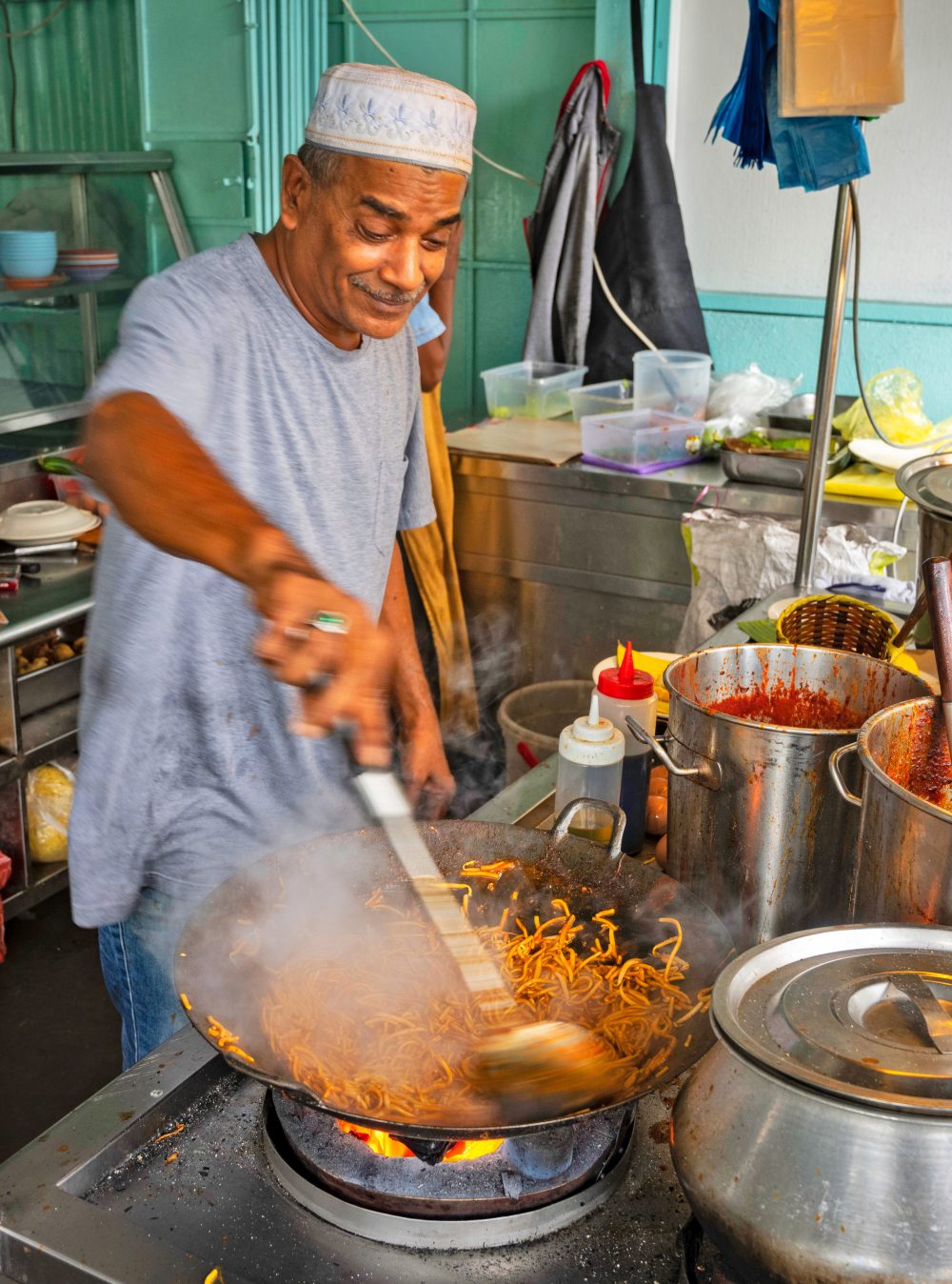 Malaysia i42 Husin Food Stall