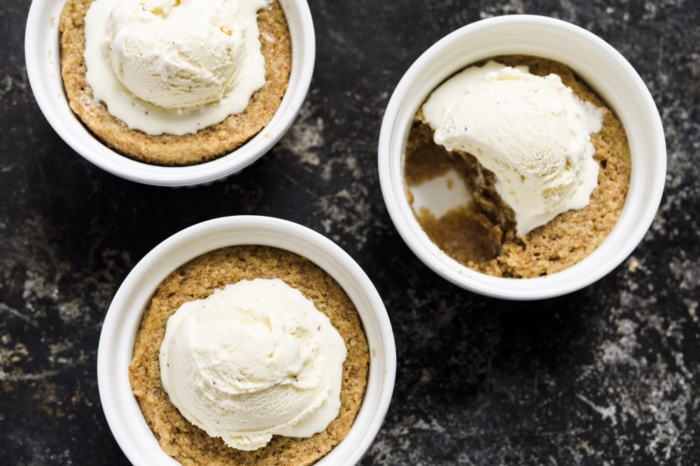 Maple-Whiskey Pudding Cake