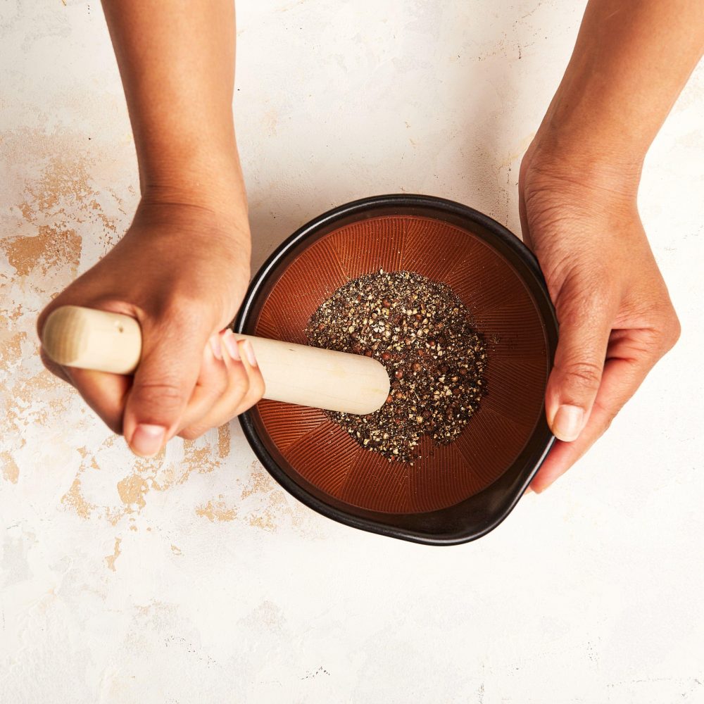 Motoshige Suribachi Mortar and Surikogi Pestle
