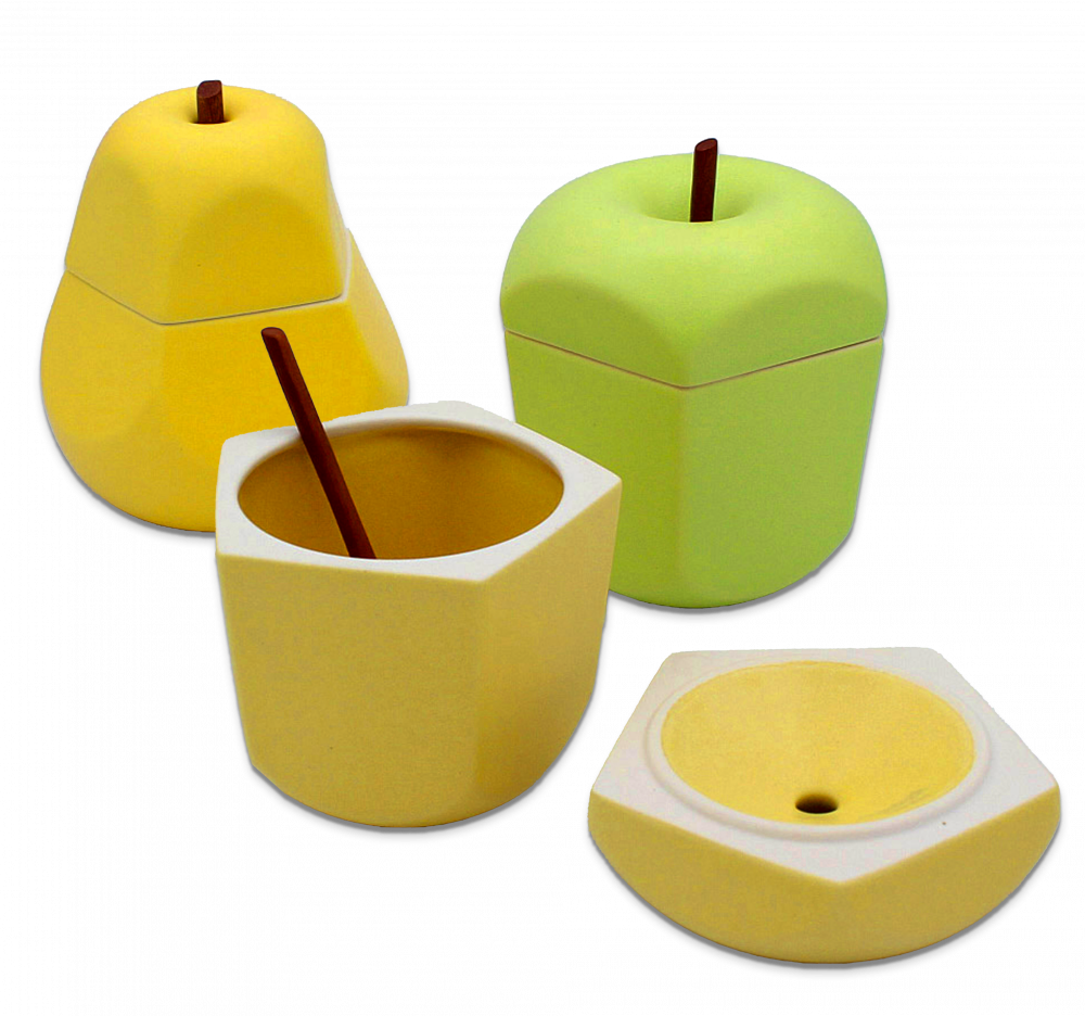 Ttyokzk Pomme (Apple) Sugar Jar