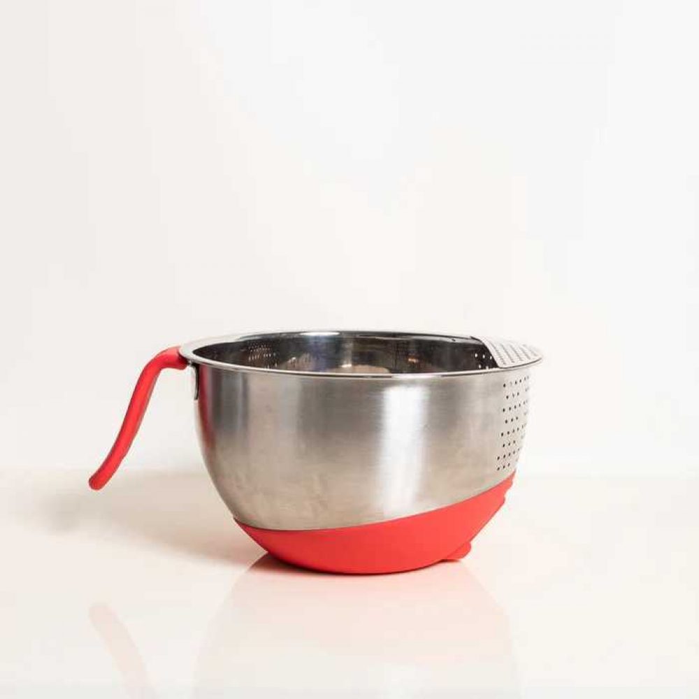 Milk Street Rice Washer with Silicone Bottom and Handle