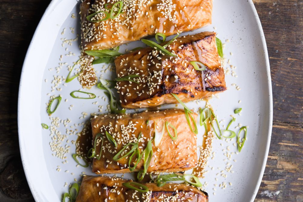 Miso Glazed Salmon