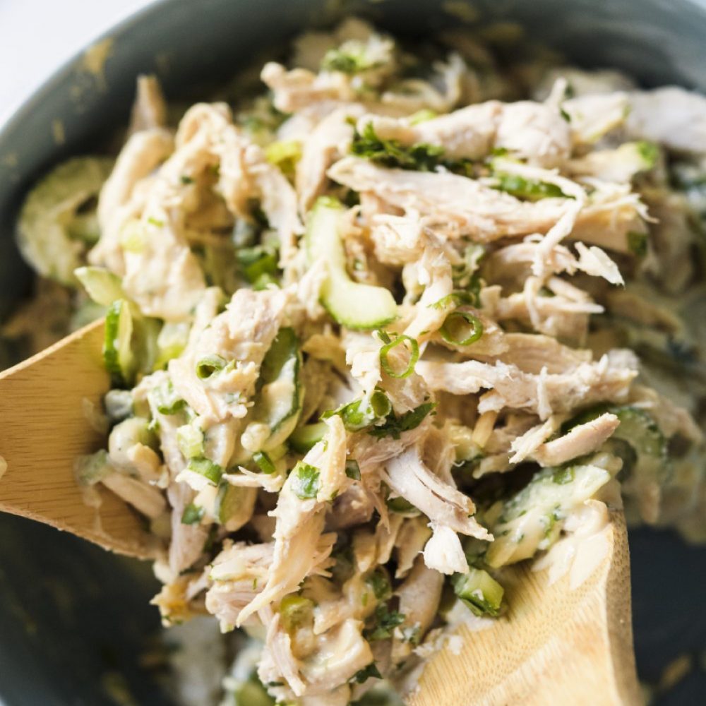 Miso ginger chicken salad milk street