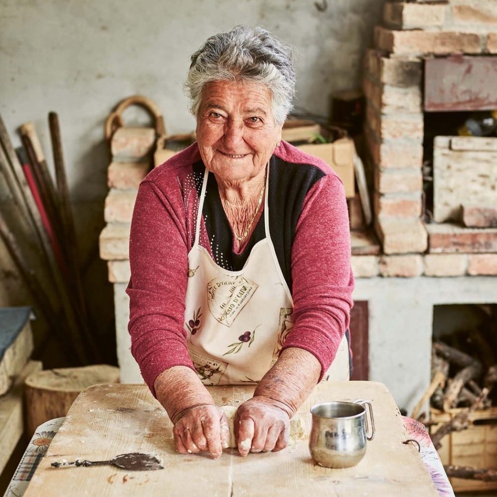 Pasta Grannies Marias Raschiatelli With Red Peppers 1 Photocredit Emma Lee Copy