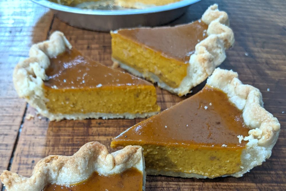 Pumpkin Pie Blind Baking Test Final