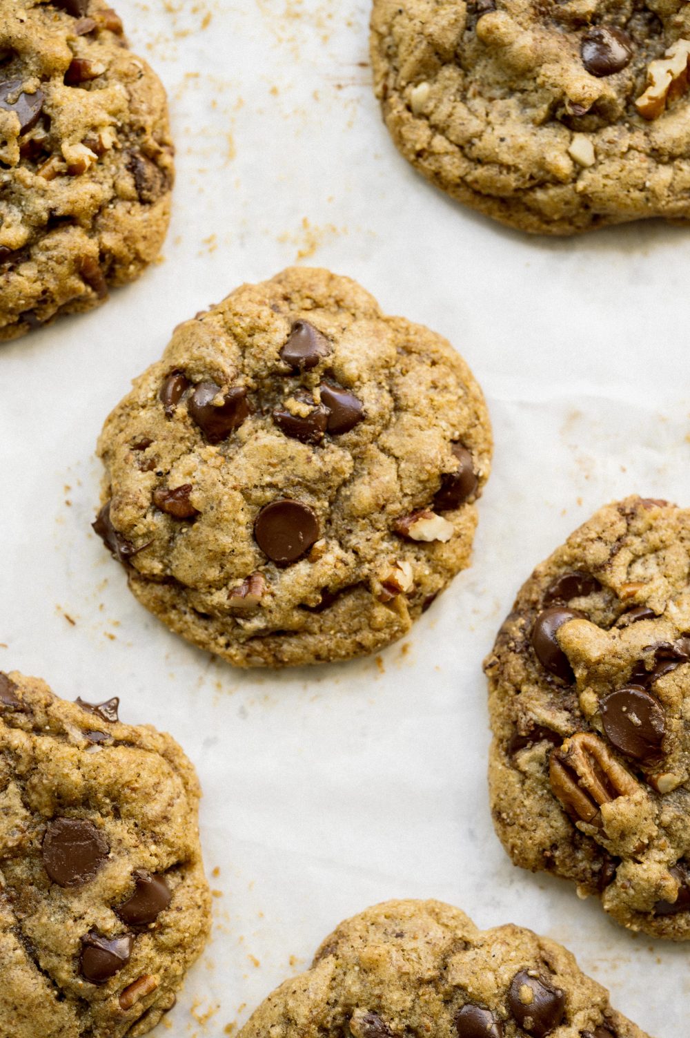 Rye Chocolate Chip Cookies