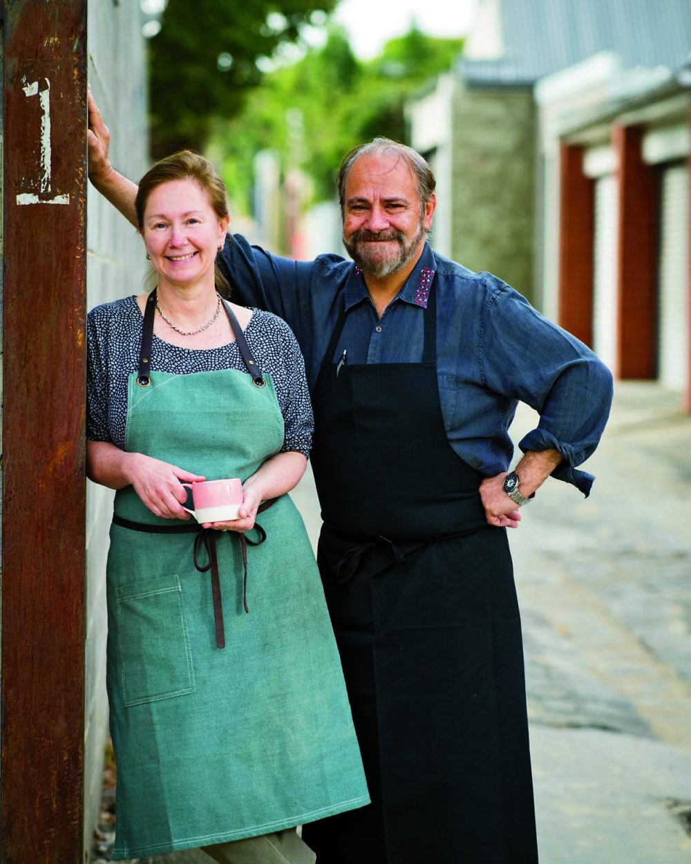 “Suqar” authors Lucy and Greg Malouf.