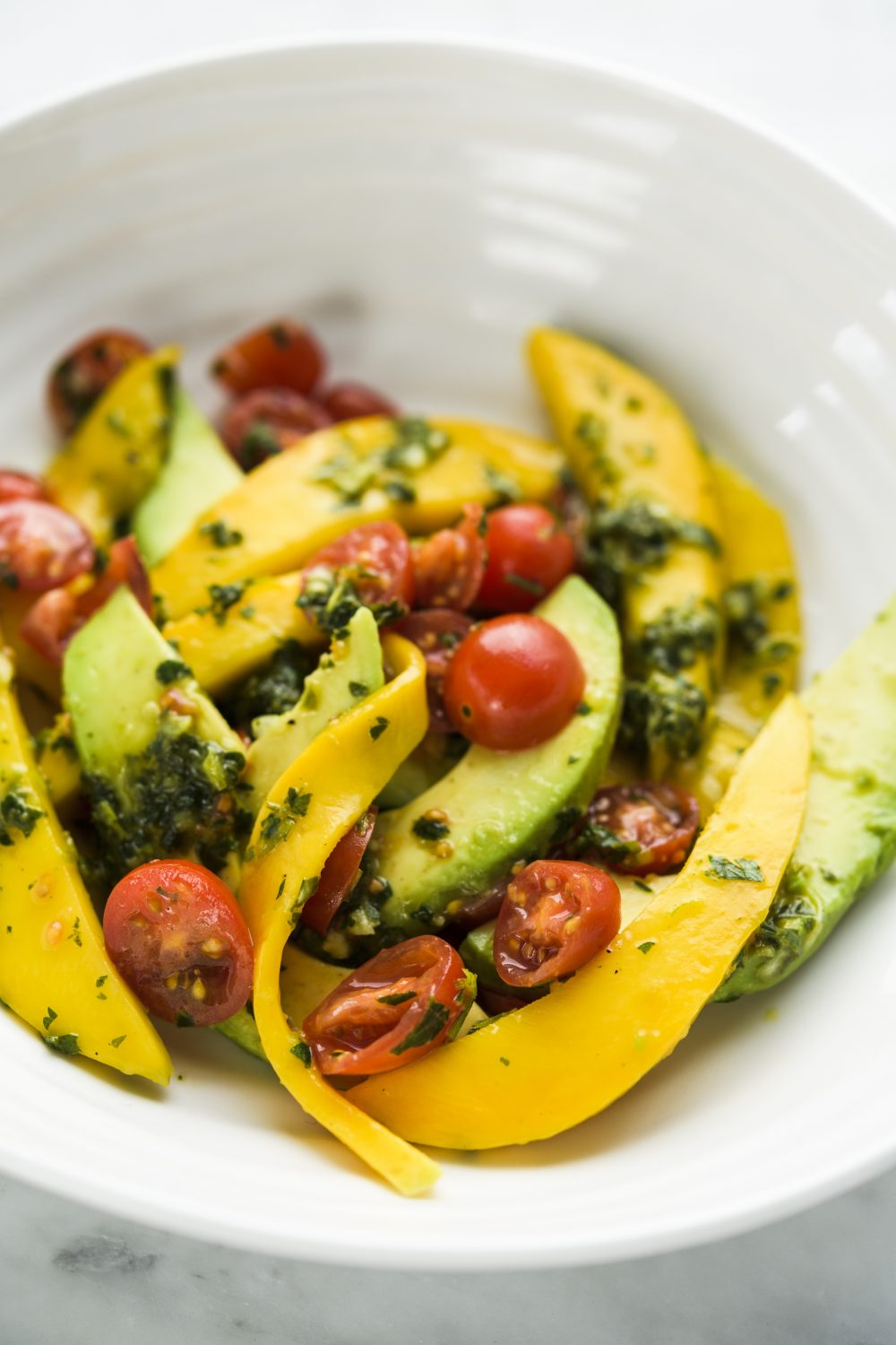 Senegalese Avocado and Mango Salad