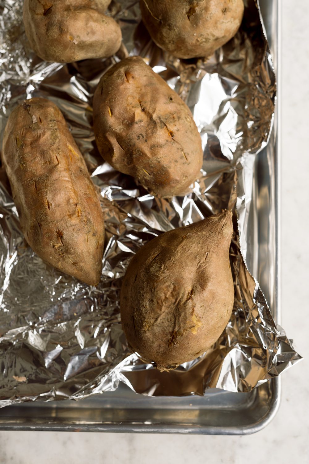 Sweet Potato Gratin with Vanilla Bean and Bay Leaves