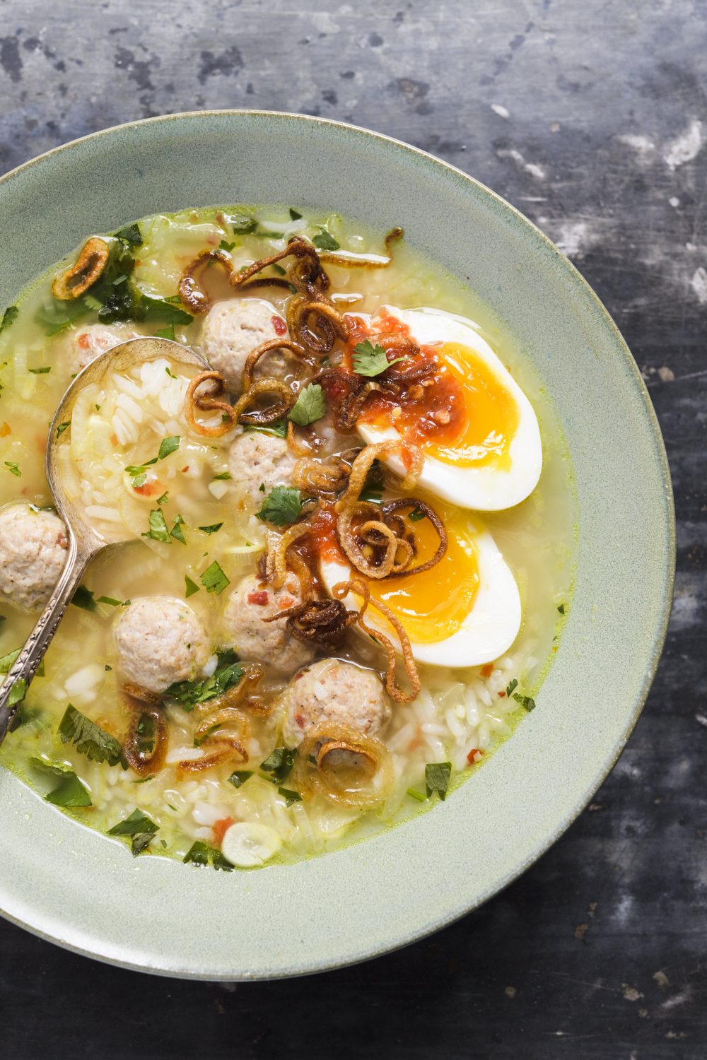 Thai Rice Soup (Khao Tom)