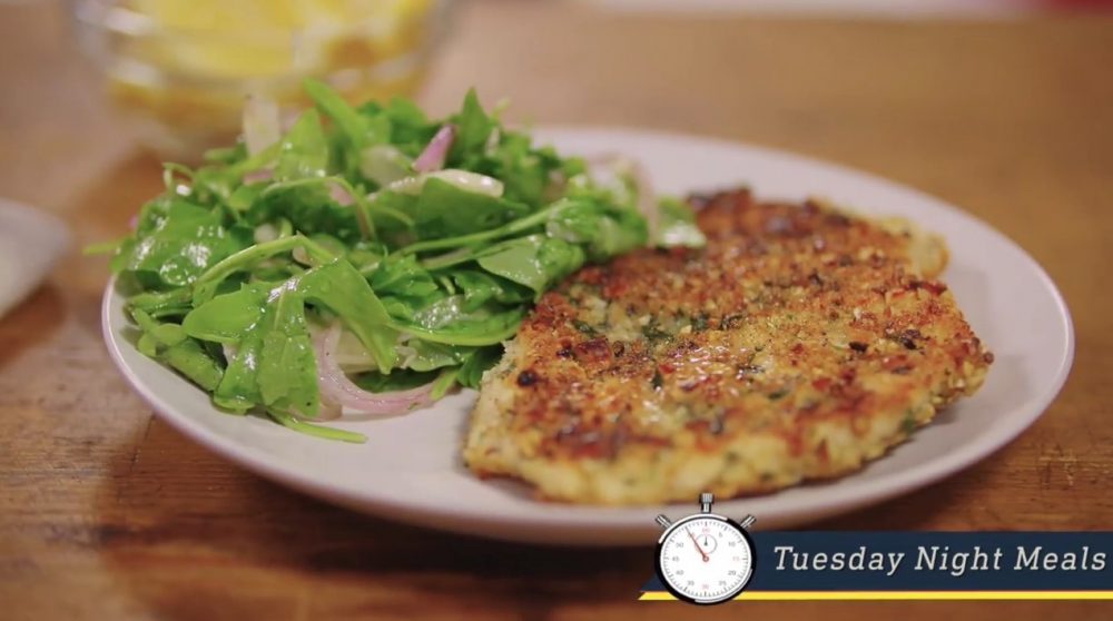 Weeknight Chicken with a Crunch