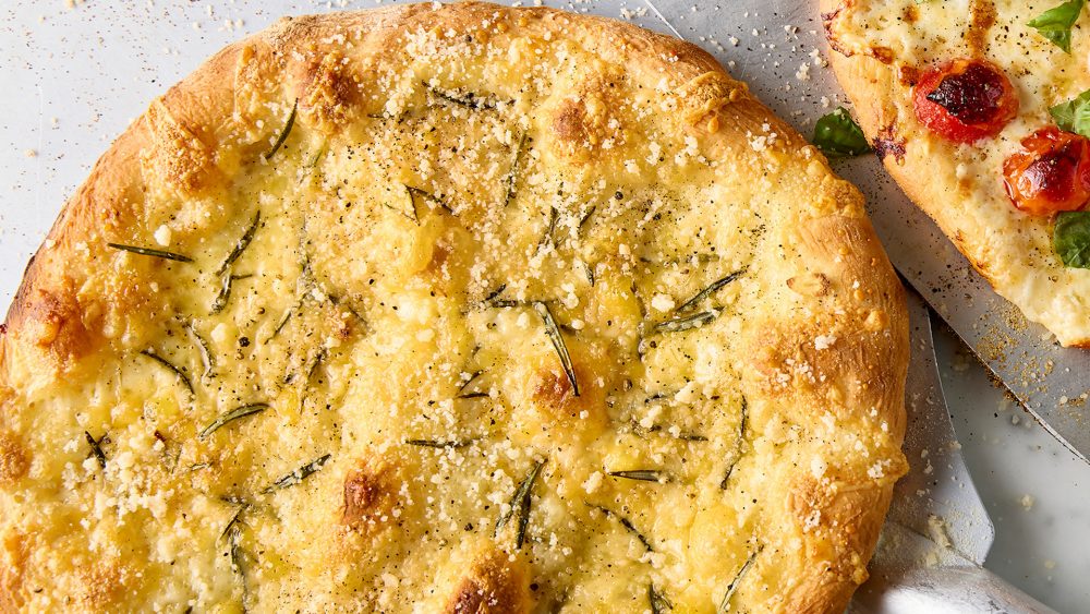 White Pizza Garlic Rosemary FB