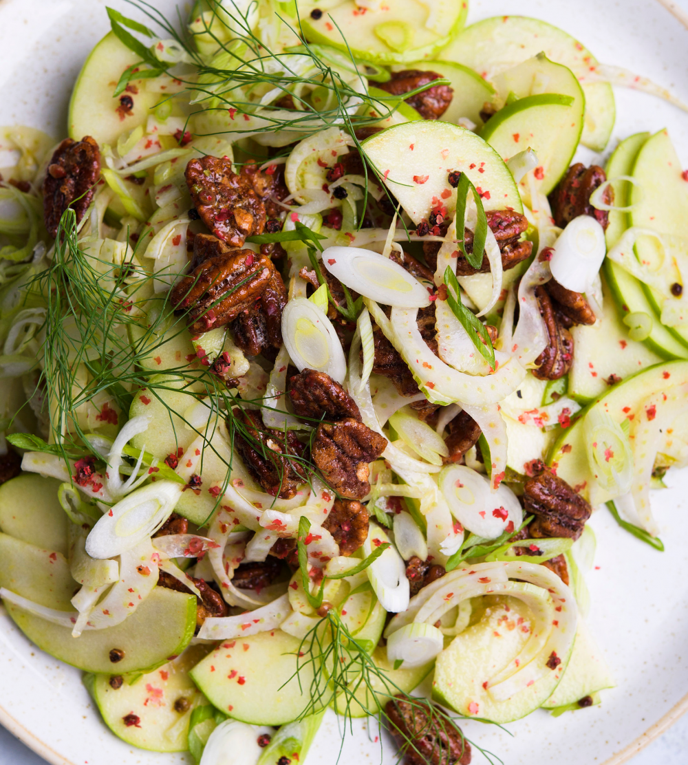 Apple fennel salad