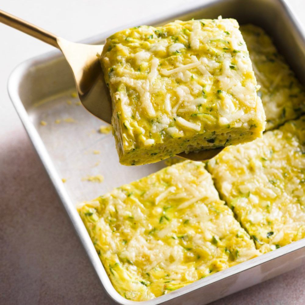 Baked zucchini gruyere omelet milk street