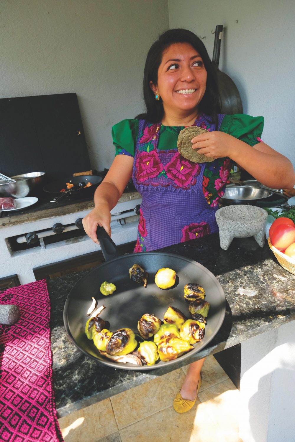 Josefina López Méndez shows off the power of char.