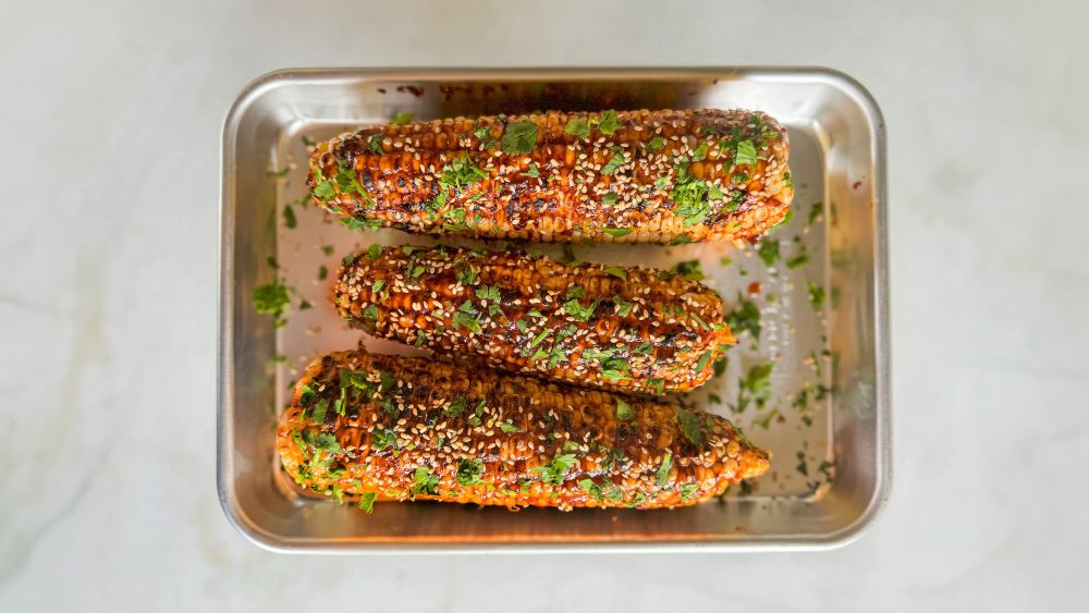 Bring the carnival vibes with candy apple corn