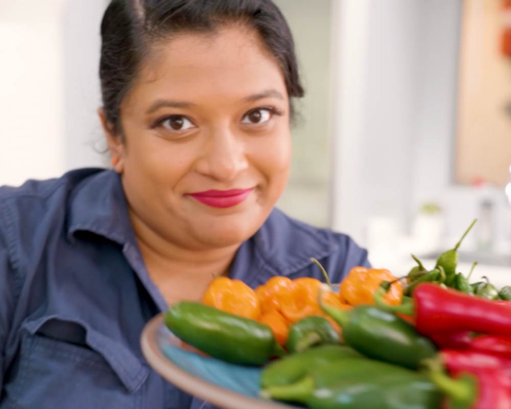 Can you tell a peppers spice from smell yes sam hero