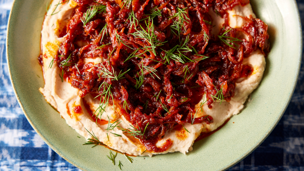 Caramelized onions belong on bean dip 1