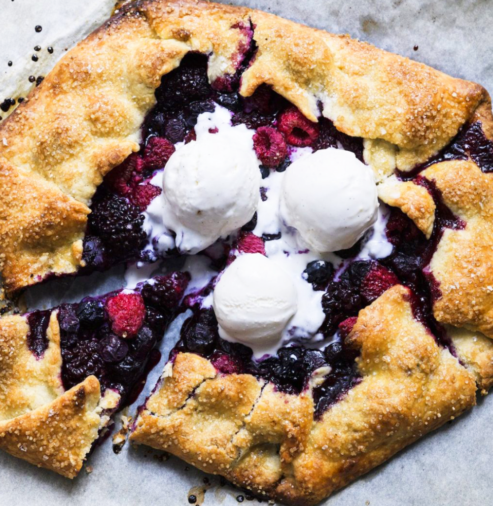 Mixed Berry Fruit Crostata