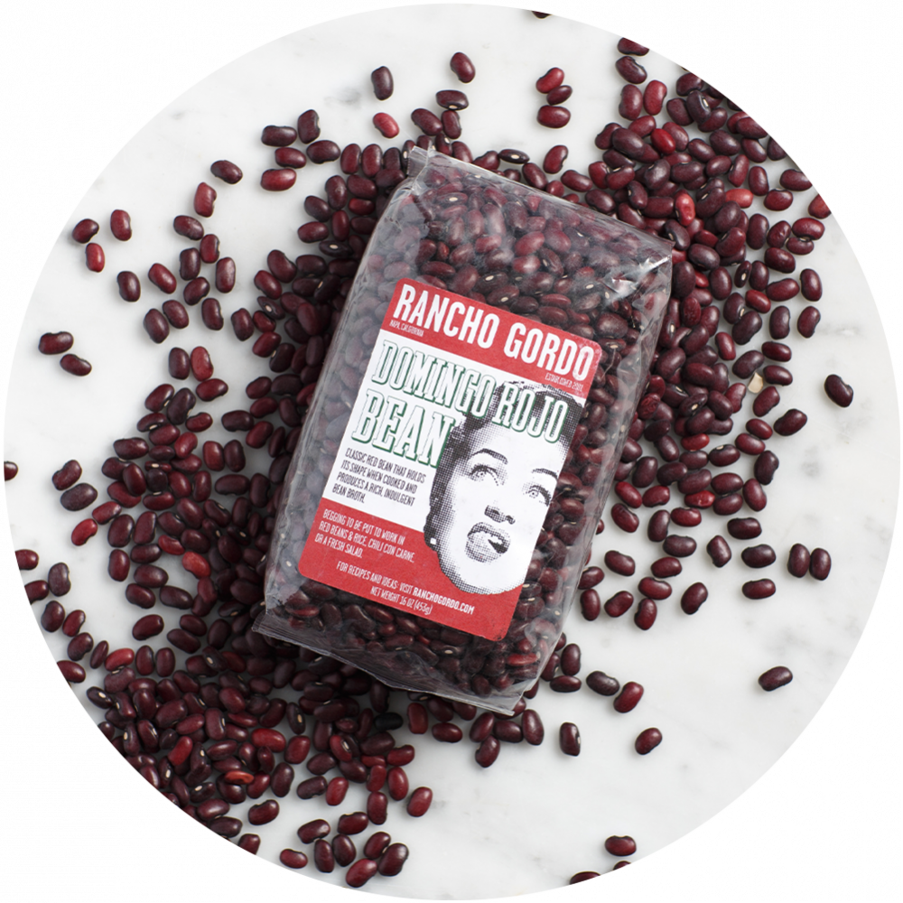 Domingo rojo beans rancho gordo milk street