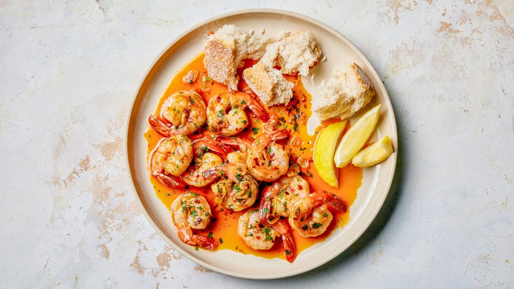 How to turn a frozen bag of shrimp into dinner 1