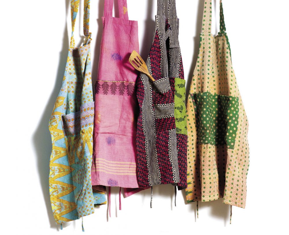J. Catma Upcycled Cantha Aprons