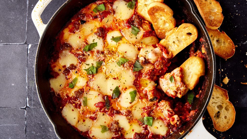 Make pizza dip game day 1