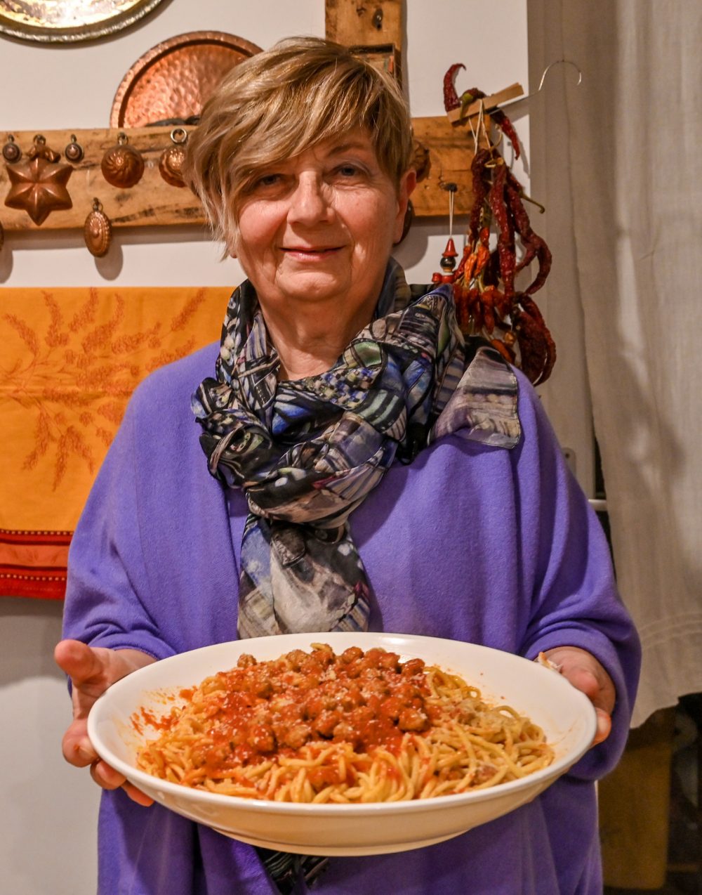 Meatballs i47 Luisa Carinci plate