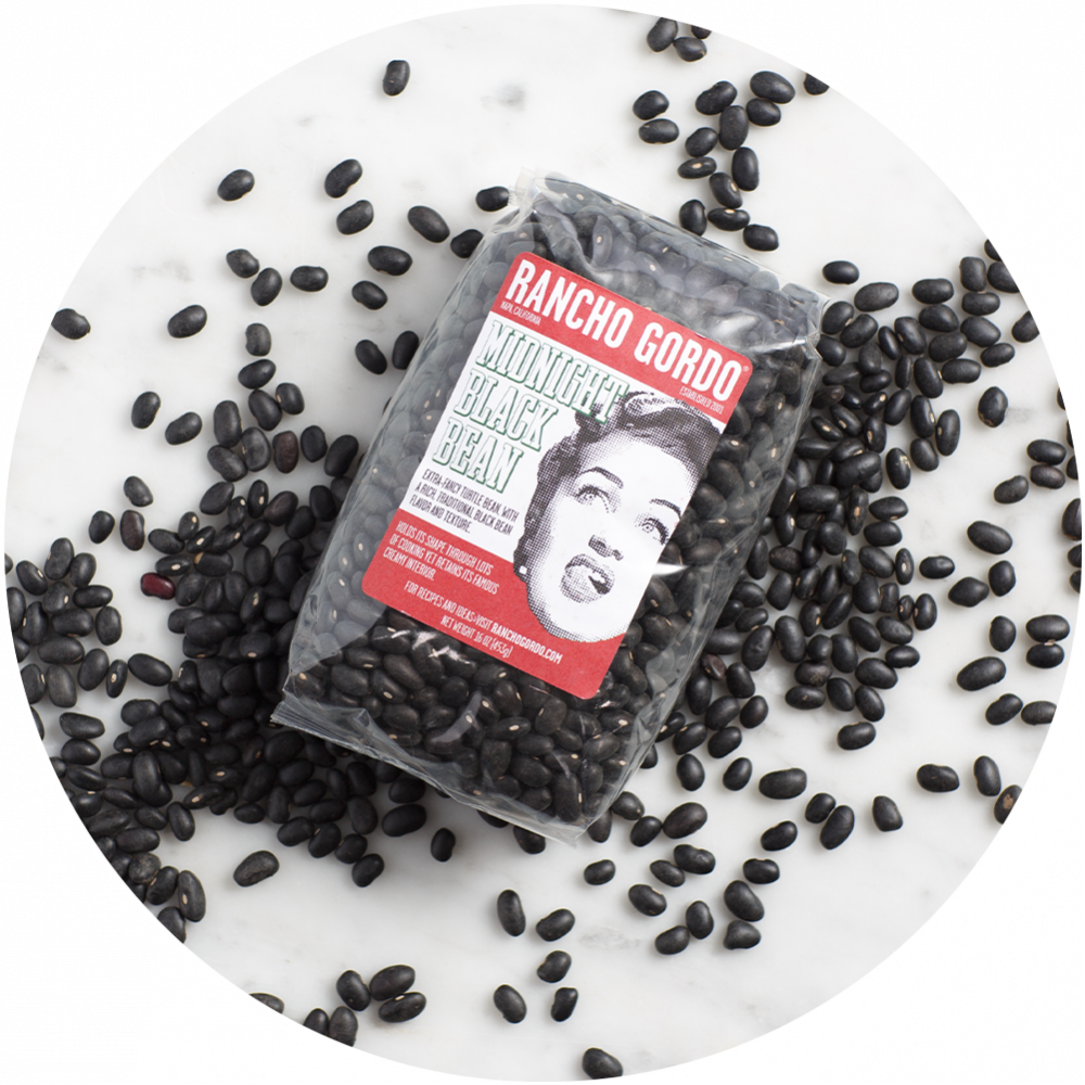 Midnight black beans rancho gordo milk street