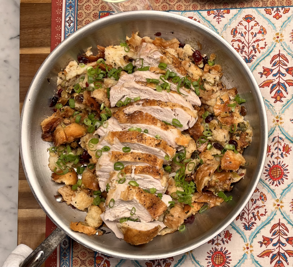 Turkey skillet full
