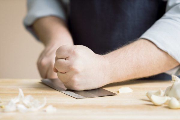 Chinese vegetable cleaver step 3