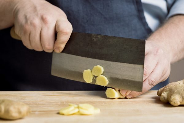 Chinese vegetable cleaver step 5