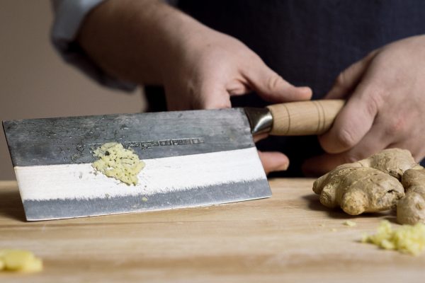 Chinese vegetable cleaver step 7