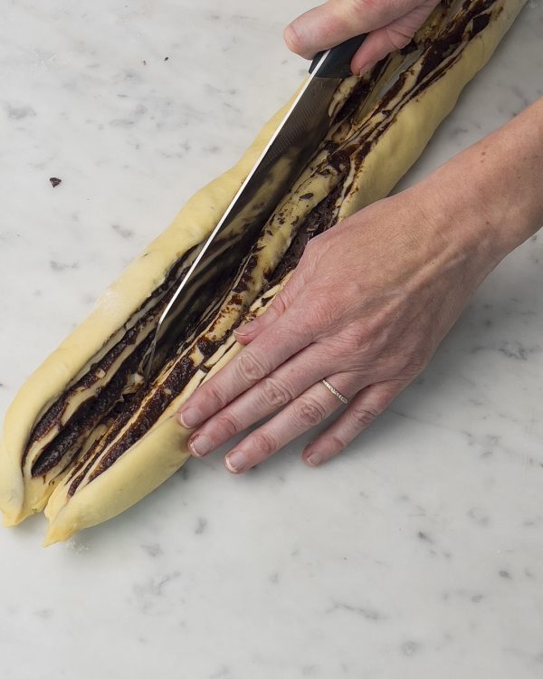 Chocolate Tahini Babka i48 Step 4