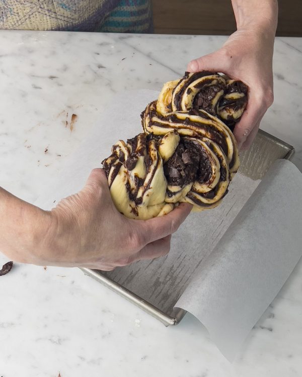 Chocolate Tahini Babka i48 Step 7