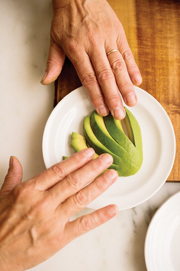 Fanning an Avocado - Step 3