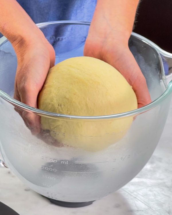 Semolina Sesame Bread Step 1