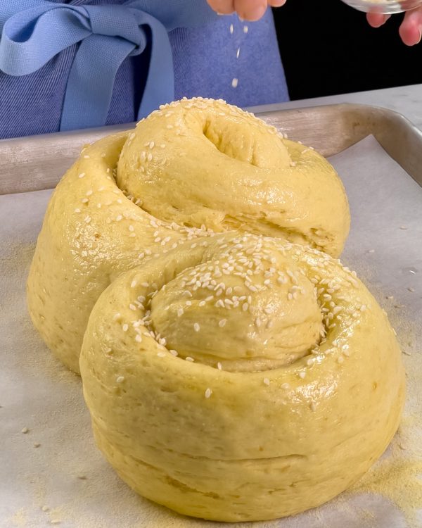 Semolina Sesame Bread Step 5