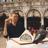 153 REV Somebody Feed Phil Philip and Pigeon on Table