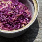 Braised Red Cabbage with Apples and Juniper