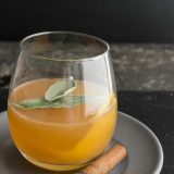 Cinnamon-Smoked Whiskey Sour