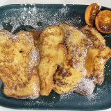 Eggnog Challah French Toast