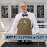 How to restore a cast iron pan